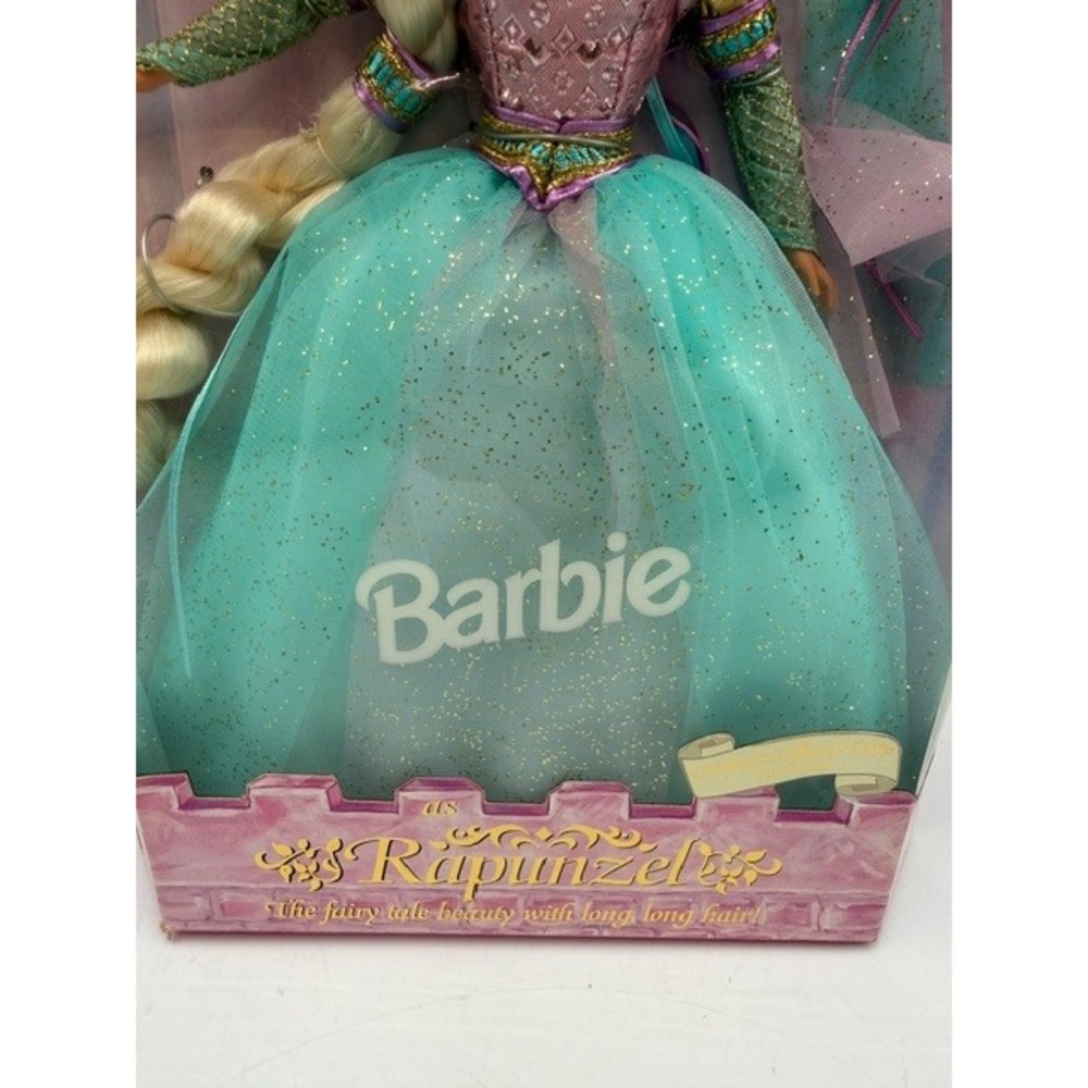 Vintage 1994 Barbie as Rapunzel Doll Fairy Tale Beauty 13016 Mattel NIB - Picture 4 of 11